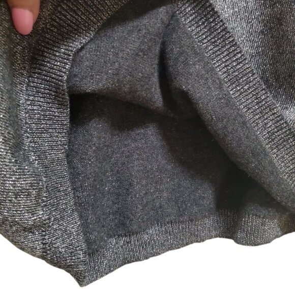 Banana Republic Dress Metallic Cashmere Wool Blend - Picture 5 of 15